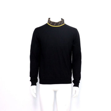 FENDI Vertigo High Neck Muster Wolle Herren Pullover FZZ411 152899063