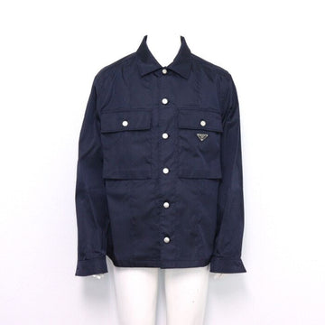 Prada Navy Re-Nylon Bomber Jacket for Men SGC151 152899051