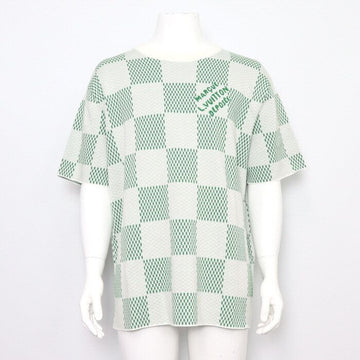 Louis Vuitton Damier Short Sleeve Crewneck Men's T-Shirt 1AFIX6 152898935