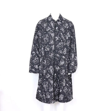 Valentino Men's Nylon Coat with Zodiac Map 9070Q31k 152899025