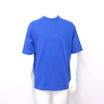 BALENCIAGA Männer T-Shirt mit blau-weißer Logo 570805 152900166
