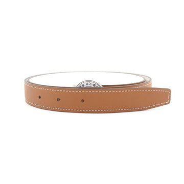 HERMES Mini 24MM Doppeltes Wende-Leder-Gürtelband aa39552 152900225