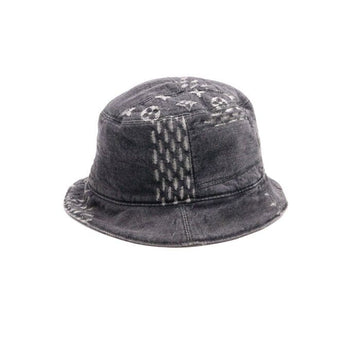 Louis Vuitton Gray Denim Bucket Hat AA38396 152900251
