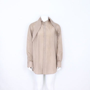 VALENTINO Washed Taffeta Seidenhemd mit Schalkragen für Herren aa22997 152899056