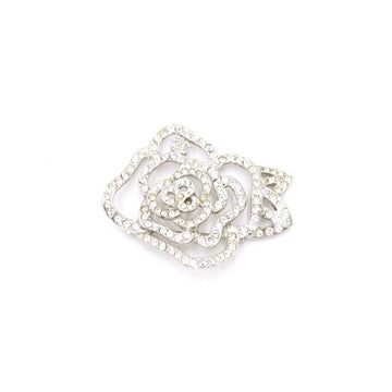 CHANEL A34402 Crystal Camellia Brooch 38756 152900134