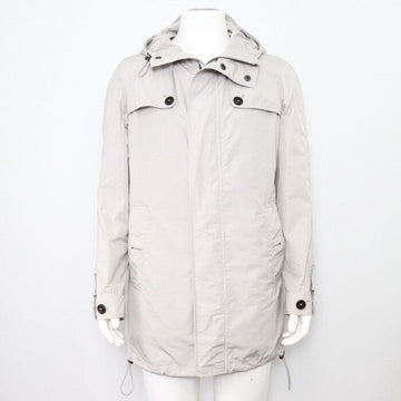 BURBERRY グレーのジップアップフーデッドジャケット メンズ aa41812 152898915