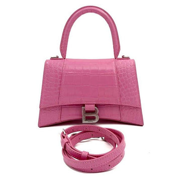 BALENCIAGA アワーグラス トップハンドル スモール ショルダーバッグ(593546) 8062401180 100675780