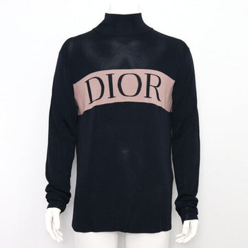 Dior Big Logo Turtleneck Cashmere Pullover for Men 943M667AT051 152899098