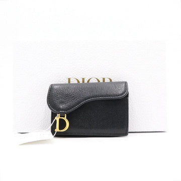 Dior Leather Saddle Small Flap Card Holder aa42669 152895204