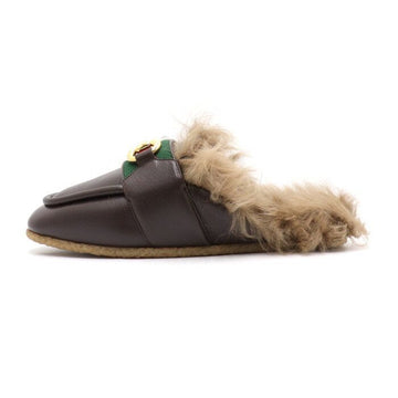 GUCCI Männer Mules Slipper mit Pferdebit Per 760778 152897824