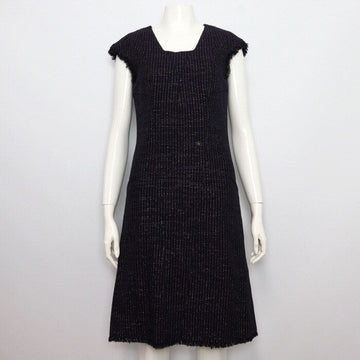 CHANEL Minikleid aus Tweed in Lila 08 Saison P32821 152898232