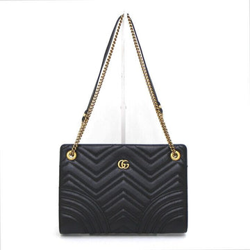 GUCCI Matelassé Schultertasche mit goldener Kette aa43169 152893899