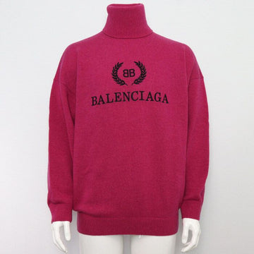 Balenciaga Pink Cashmere Blend Laurel Pullover Unisex Knit 542618 152898495