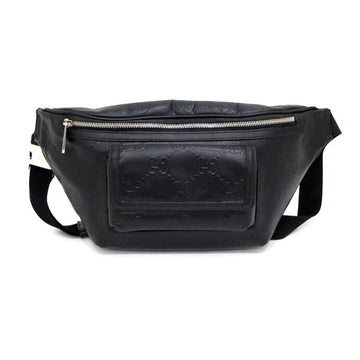 GUCCI GG エンボス メンズ ベルトバッグ ヒップバッグ クロスバッグ 645093 152893218