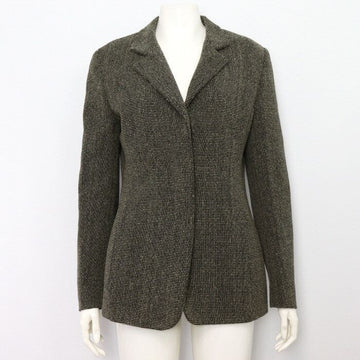 MaxMara Khaki Two-Button Women's Jacket and Pants Set 42405 152898501