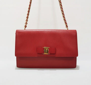 Salvatore Ferragamo Genius Chain Crossbody Bag 107747348