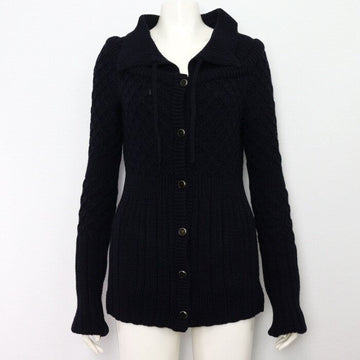 Celine Navy Wool Knit Cardigan Women's Jacket AA42297 152898464