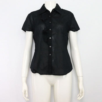 BURBERRY Schwarzes Spitzen-T-Shirt für Damen aa43448 152898428