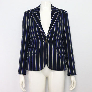 BURBERRY Einreiher Streifenblazer Damenjacke aa43434 152898725