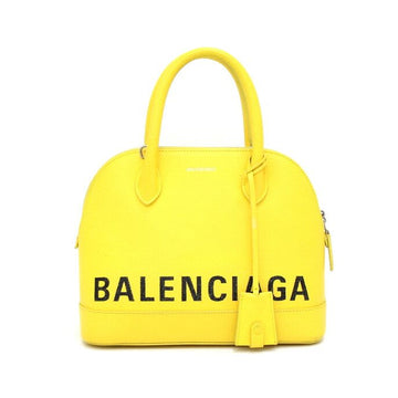 Balenciaga VILLE Small Top Handle Tote Bag 550645 Yellow 152893331