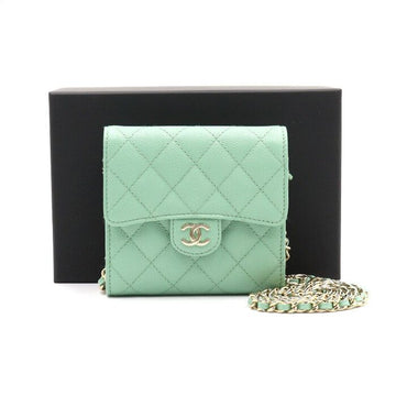 CHANEL Gold Chain Mini Crossbody Bag aa43760 152893254