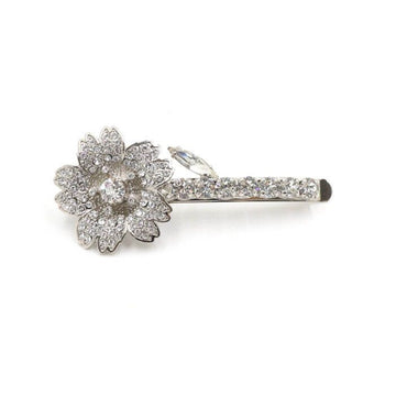 ROGER VIVIER Blumen-Kristall-Haarspange aa43797 152899004