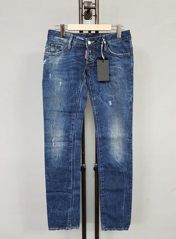 DSQUARED2 Damen Maple Logo Jeans Slim Fit 110998123