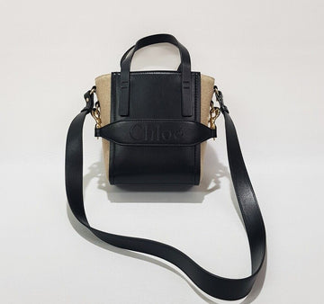 CHLOE センス ロゴ スモール トートバッグ 112860021