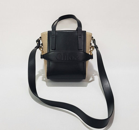CHLOE センス ロゴ スモール トートバッグ 112860021