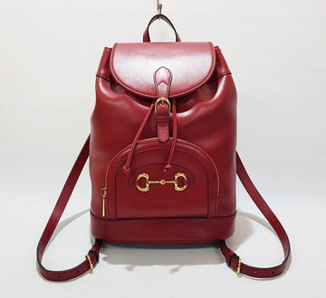 GUCCI 1955 ホースビット レザー バックパック 620849 112860081