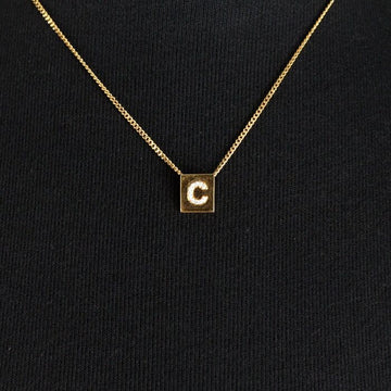 CELINE Kristall alphabetischer C Damen Halskette aa43936 152896189