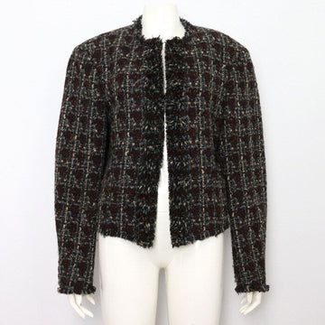 Isabel Marant Tweed Wool Silk Blend Women's Jacket aa43909 152898634