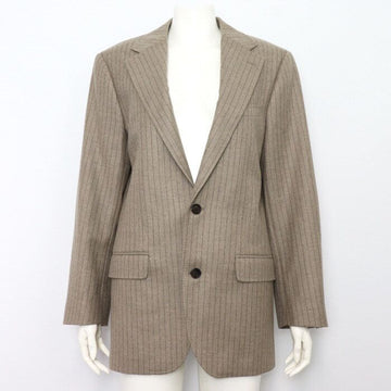 CELINE 2V72L686T Cashmere Flanell Jacke mit Ellbogenpatch für Damen aa43911 152898394