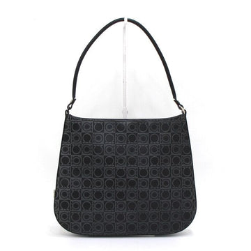 Salvatore Ferragamo Gancini Logo Leather Hobo Bag 21 1236 152892973
