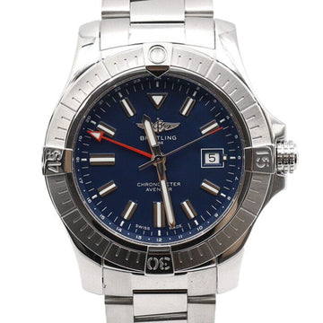 Breitling Avenger Blue Dial GMT 45MM Automatic Steel Men's Watch A32395101C1A1 152888562