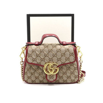 GUCCI Mini Tote- und Schultertasche 583571 GG Marmont aa44544 152892967