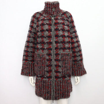 CHANEL 15 Saison Mehrfarbig Wollmischung Damen Lange Strickjacke P52523 152898472
