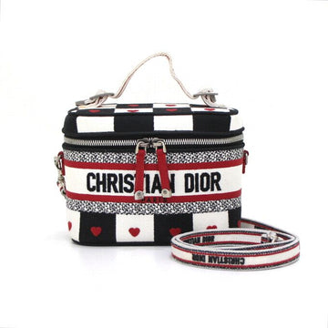 Dior D-Chess Heart Motif Vanity Case Tote Bag and Shoulder Bag Crossbody aa44636 152892935