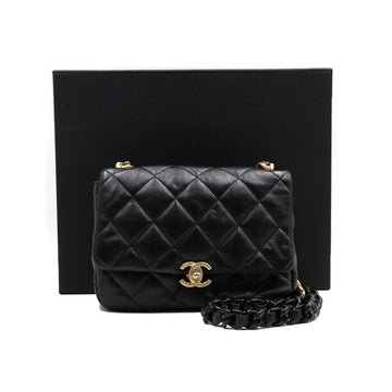 CHANEL 22 Season Lambskin CC Quilted Small Flap Chain Shoulder Bag and Crossbody Bag AS3206 152892923