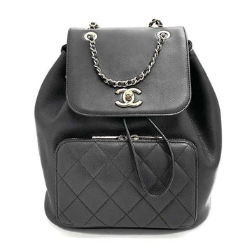 CHANEL Caviar Business Affinity Backpack 110124021230 117824941