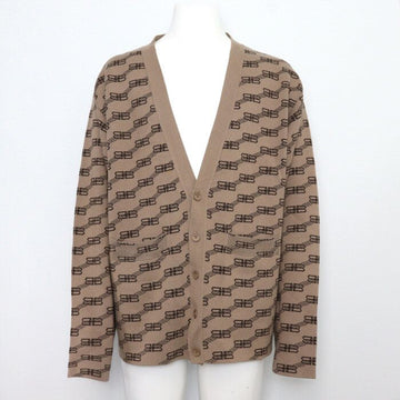 Balenciaga Bi-Color BB Jacquard Long Cardigan 704517 152898794