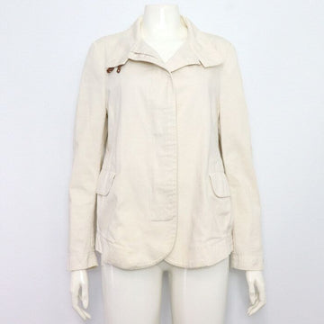 MARNI Weiße Baumwolle Knopf Damenjacke aa45245 152898340