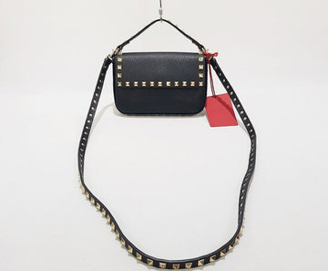 Valentino Rockstud Top Handle Crossbody Bag 65711814