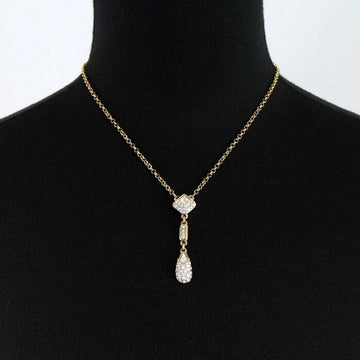 Swarovski Crystal Drop Decoration Gold Chain Women's Necklace aa45812 152895969