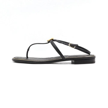 CHANEL Pearl CC Sandals G36700 245mm 152897928