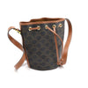 Celine Triomphe Drawstring Small Bucket Shoulder Bag Crossbody aa46032 152892914 [P]