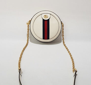 GUCCI Ophidia Mini Round Tambourine Crossbody Bag 550618 120932297