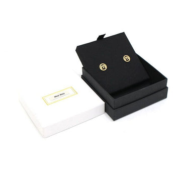 MIU MIU 5JO913 ロゴ 金色 ピアス 152895993