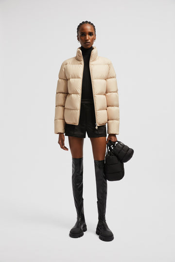 MONCLER アバディア ダウン パディングジャケット ベージュ 3 124579108