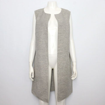 Jil Sander+ Wool Blend Gray Sleeveless Long Vest 46467 152898242